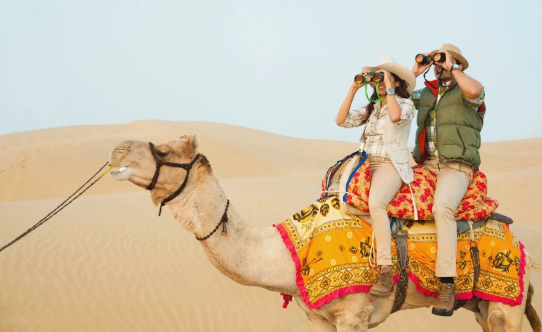 Camel Safari Adventure at Melody Moon Desert Camp Jaisalmer