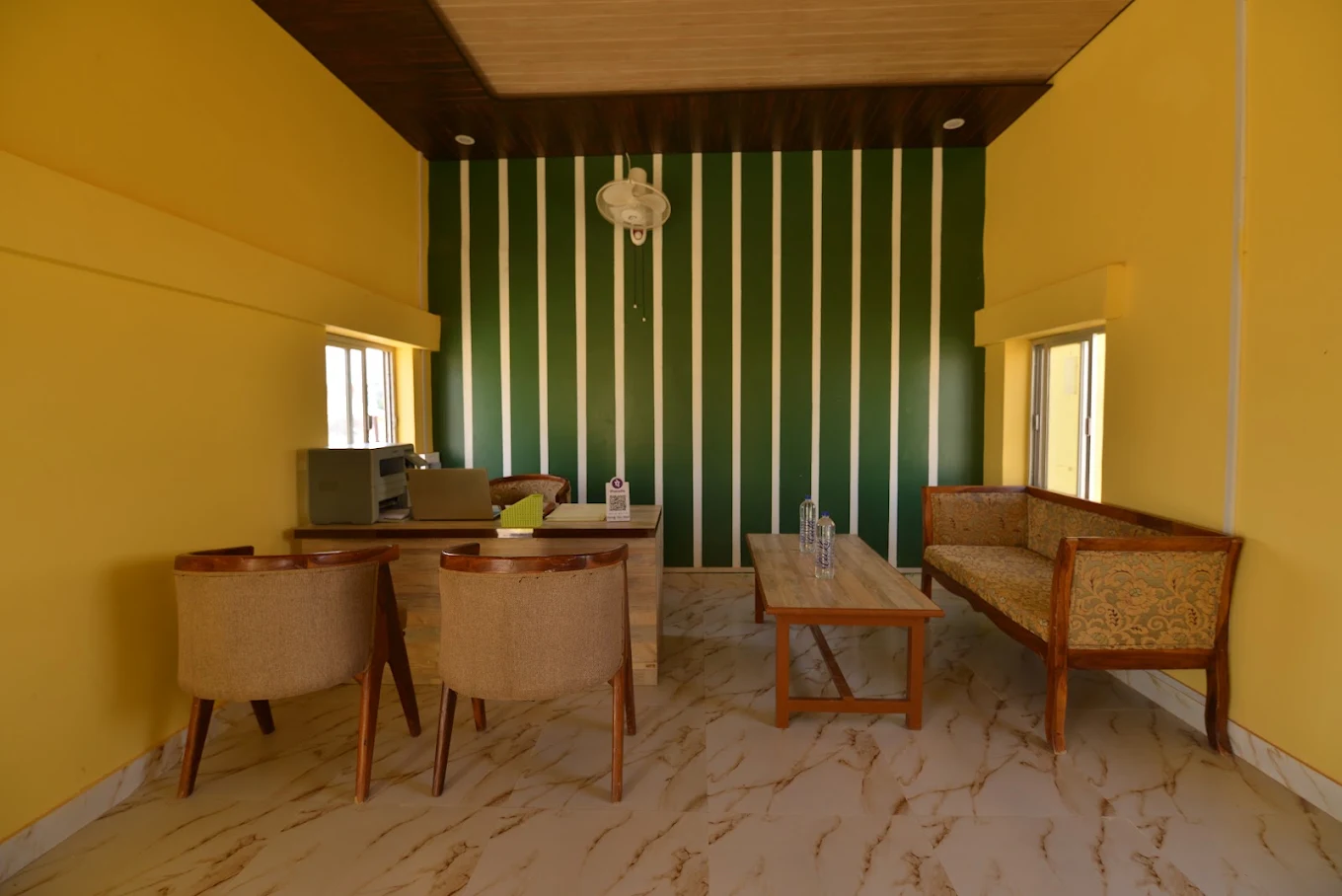 Reception Lounge at Melody Moon Desert Camp Jaisalmer