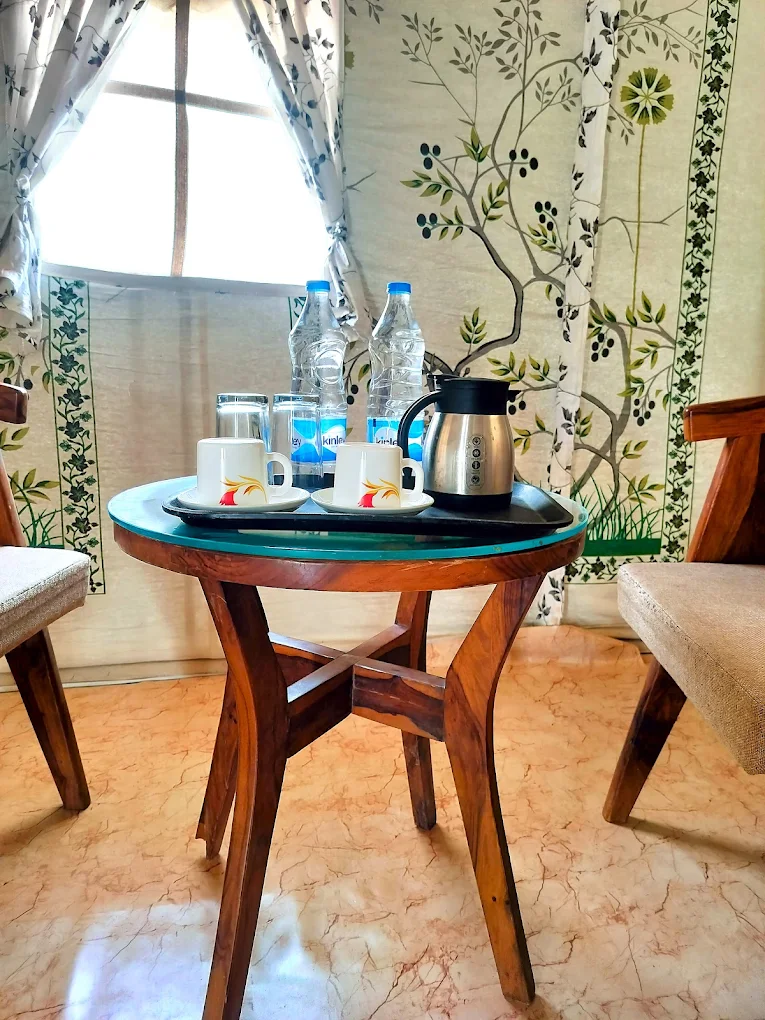 In-Tent Tea & Coffee Service at Melody Moon Desert Camp Jaisalmer