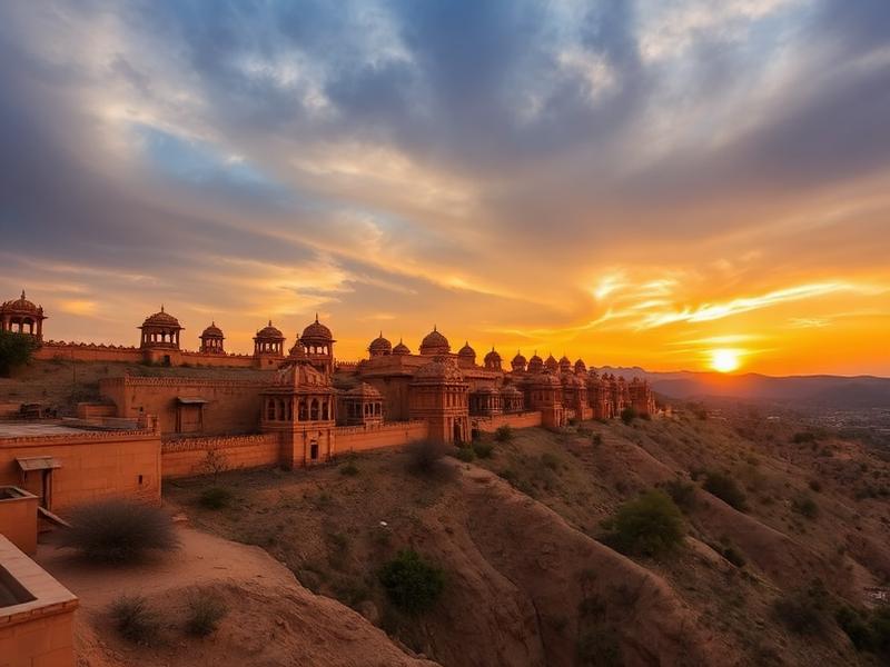 Bada Bagh Cenotaphs near Melody Moon Desert Camp Jaisalmer
