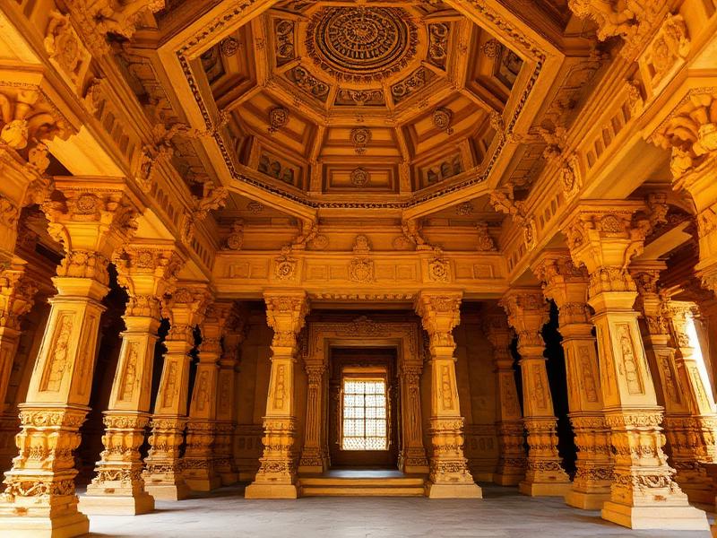 Jain Temples near Melody Moon Desert Camp Jaisalmer