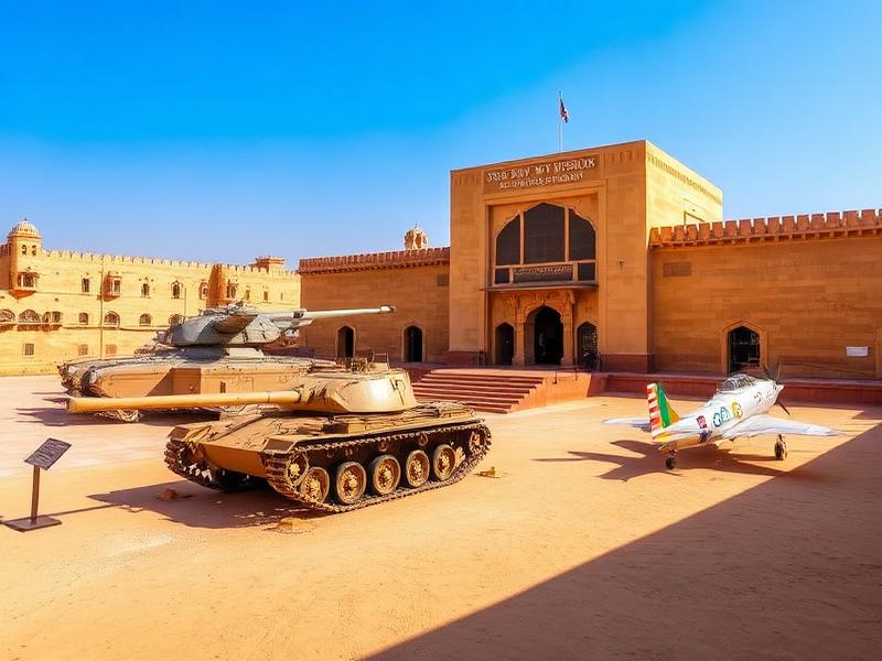 Jaisalmer War Museum near Melody Moon Desert Camp Jaisalmer
