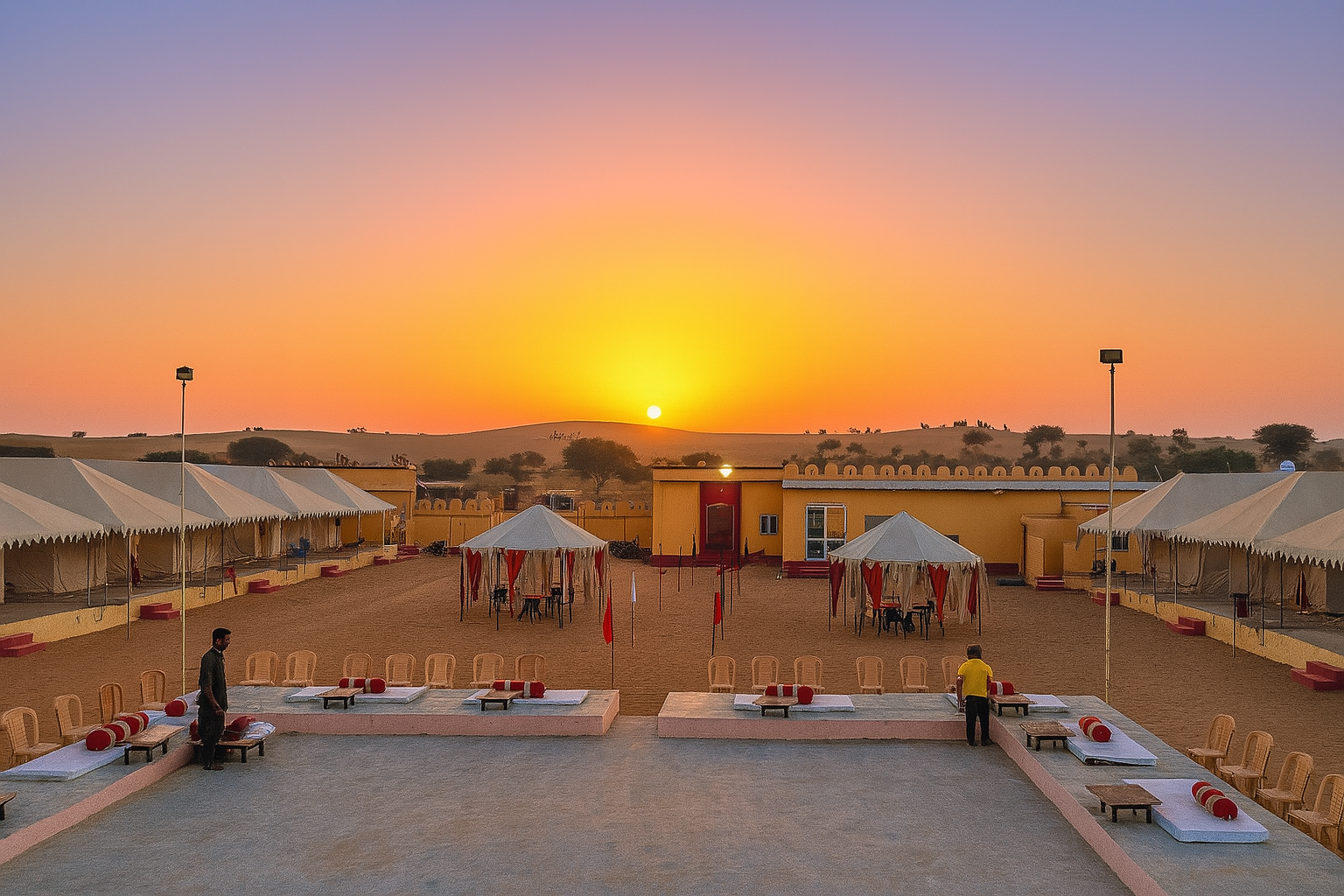 melody moon resort camp  view