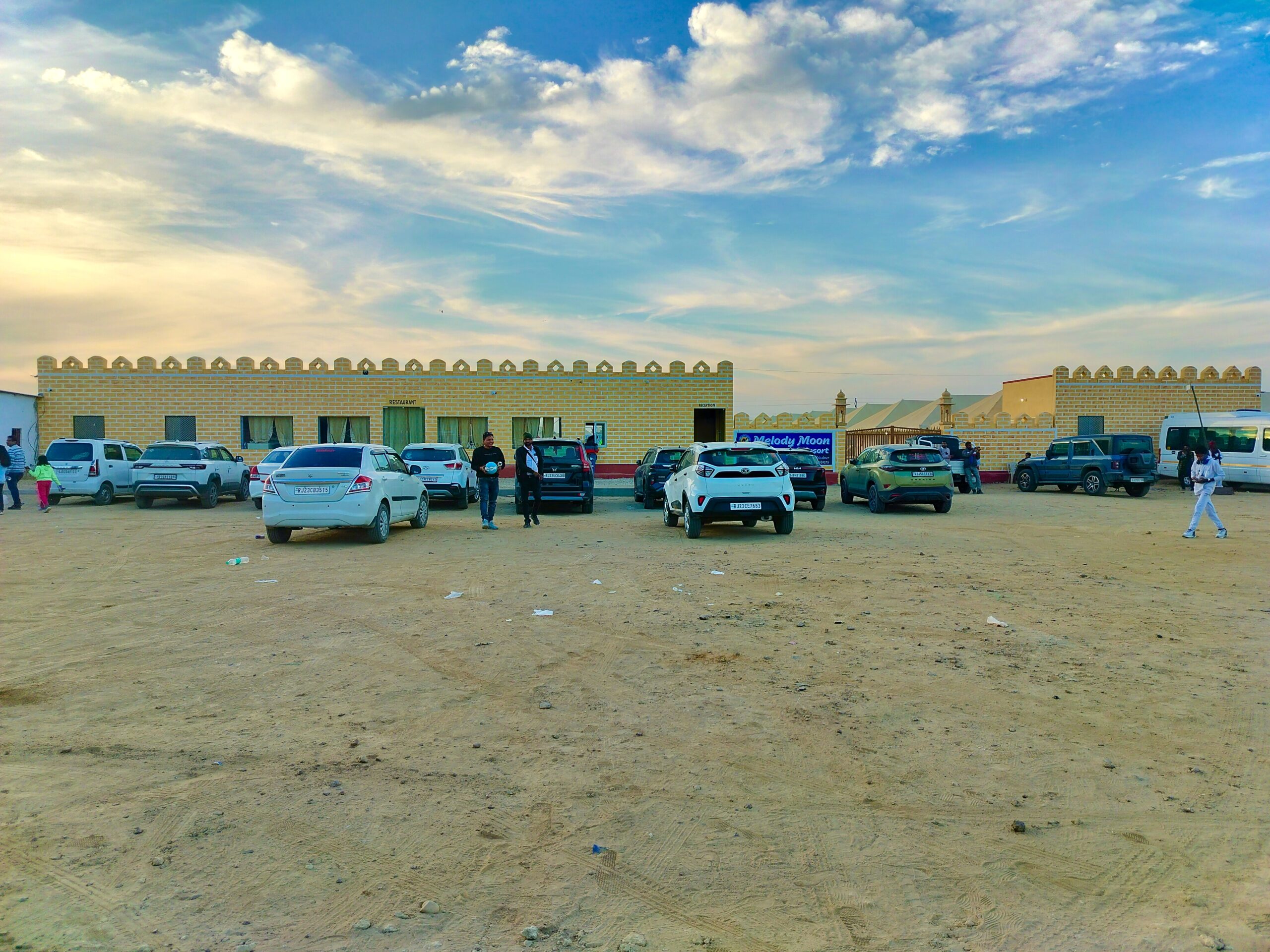 melody moon resort parking