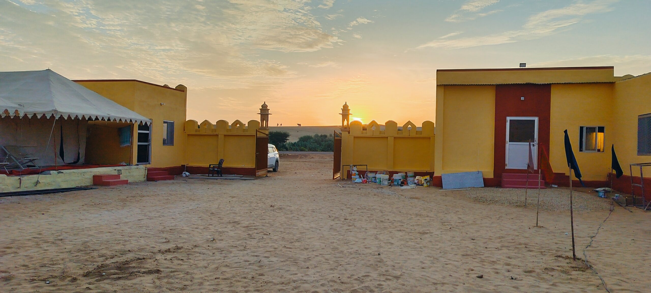 melody moon resort camp  view