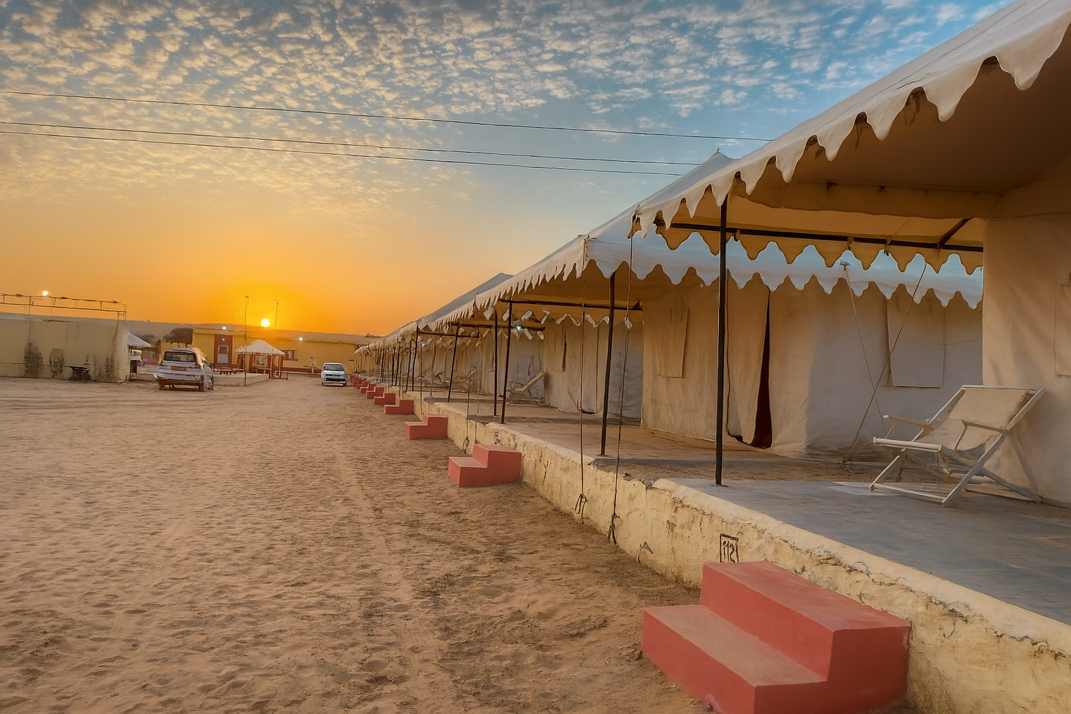 melody moon resort camp  view